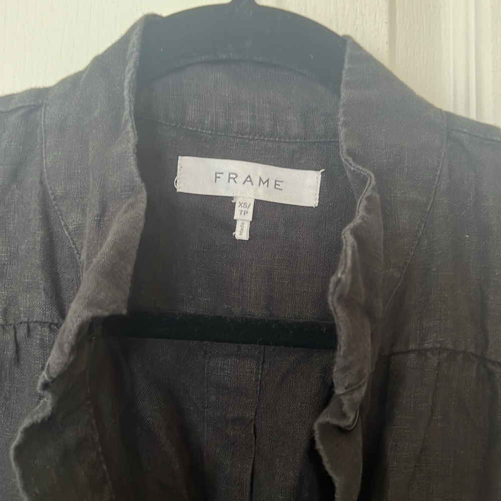 Frame Linen Romper - Picture 6 of 9